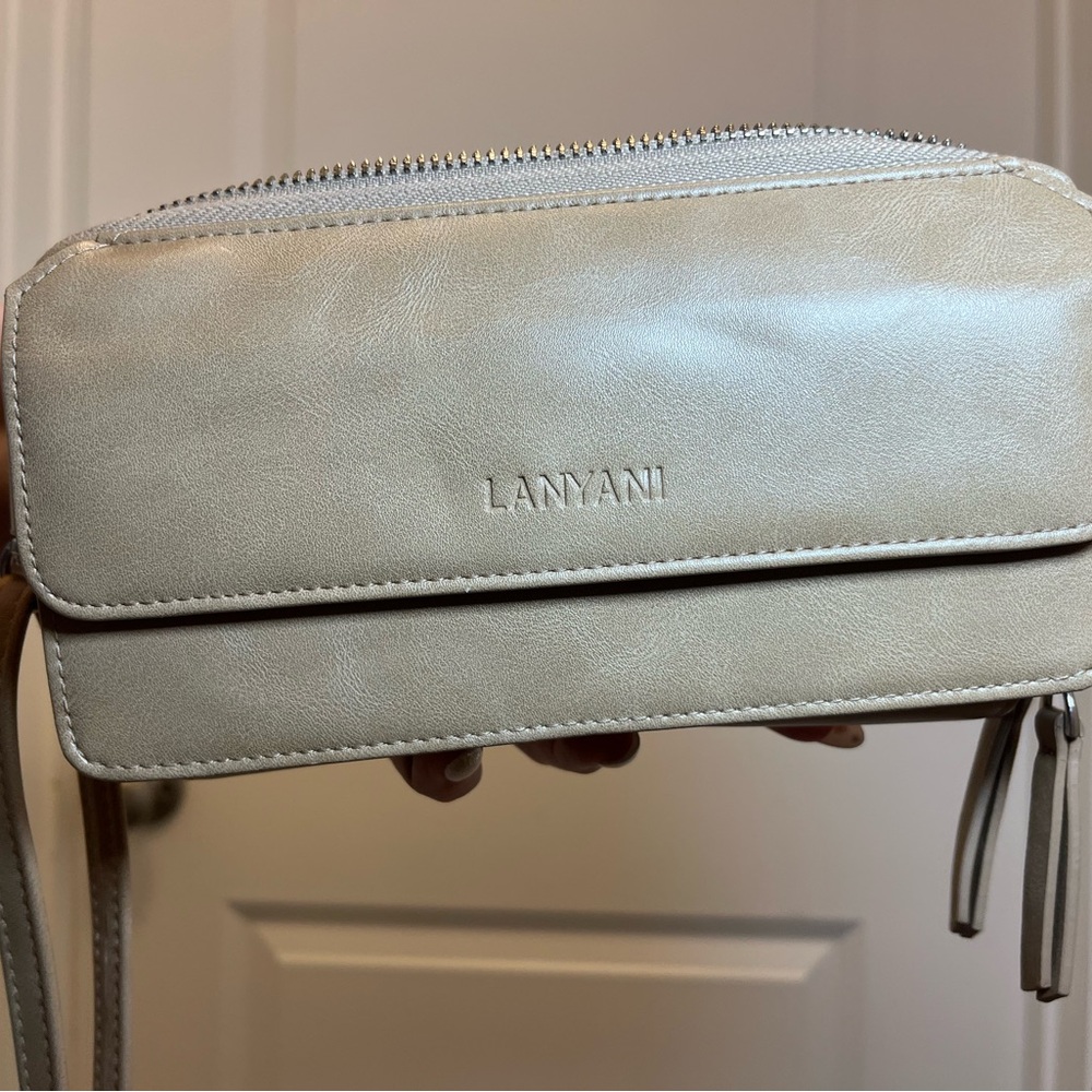 Beige Crossbody Bag